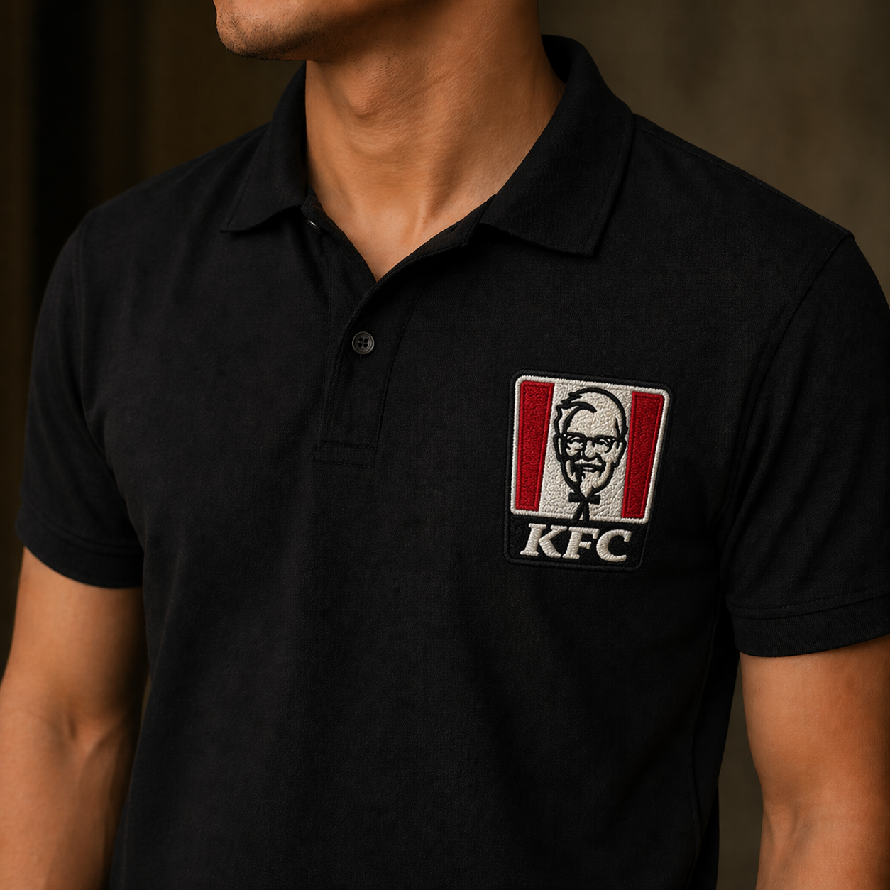 KFC Colonel Logo Embroidered Patch
