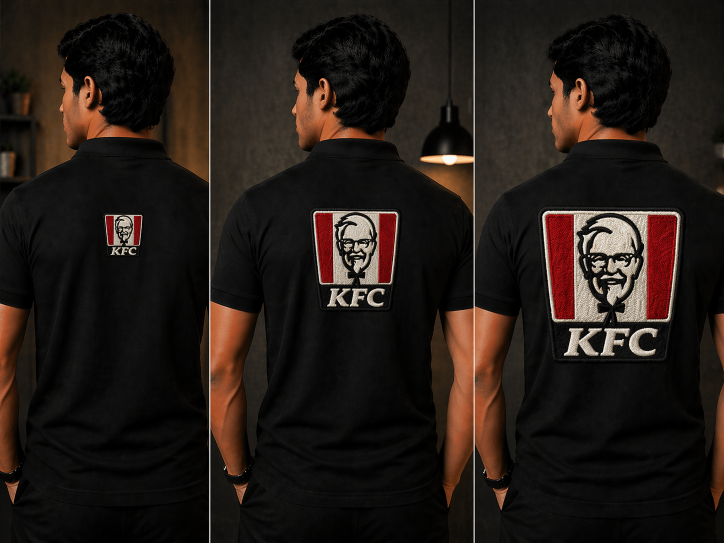 KFC Colonel Logo Embroidered Patch